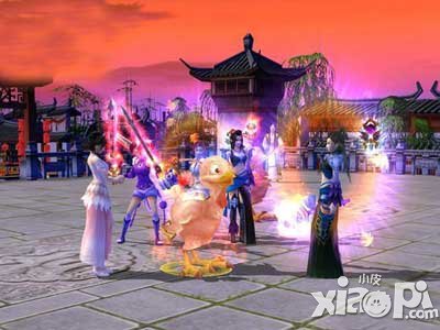 天龙八部3d烤火鸡