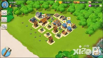 海岛奇兵前期防御阵型