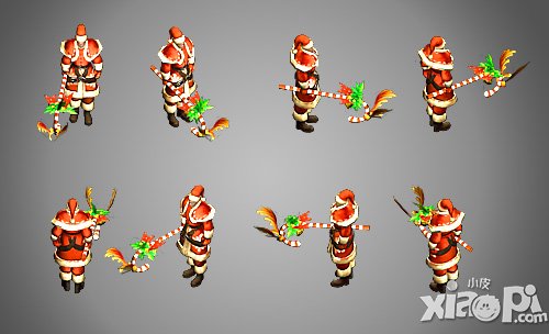 变身圣诞老人！手游《武尊》圣诞专享时装揭秘