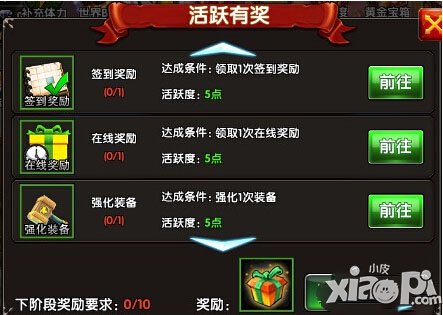 一步之遥手游活跃度开启方法 活跃度怎么开启