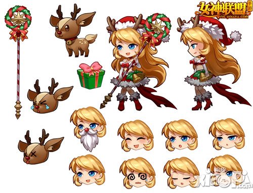 女神联盟手游圣诞女神