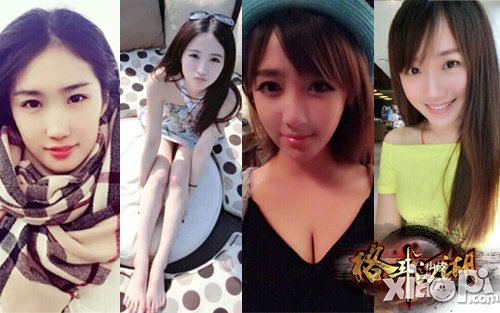 女神么么哒 《格斗江湖》最美女神评选开启