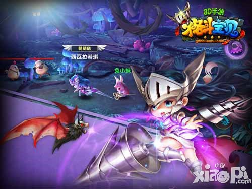 萌系3D手游《格斗宝贝》开年大作萝莉称王