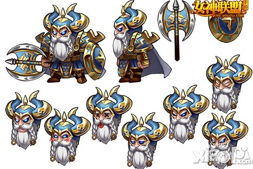 女神联盟手游最强英雄曝光 万王之王最猛坦克来袭