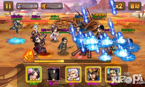 《三国之乱舞》贺岁测试涌现的奇葩阵容