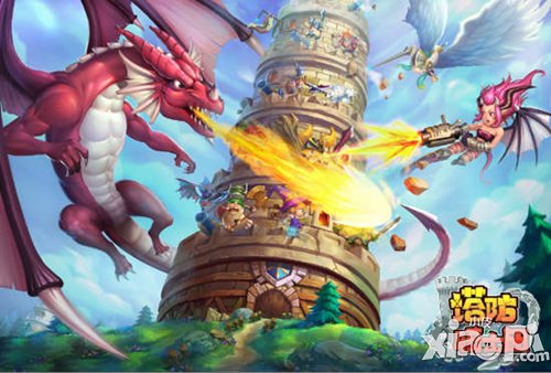 塔防骑士团场景原画