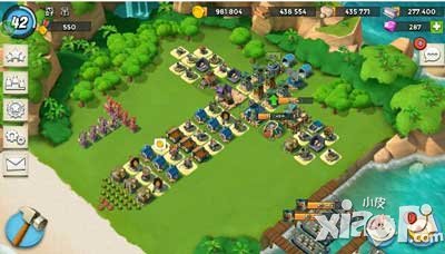 海岛奇兵个性防御阵型