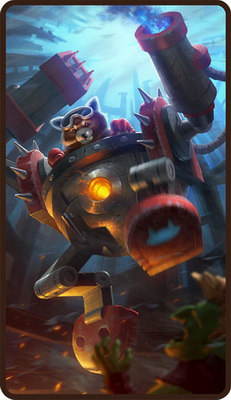 刀塔传奇机甲浣熊技能解析