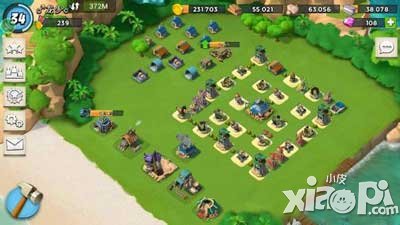 海岛奇兵个性防御阵型