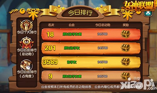 女神联盟公会战