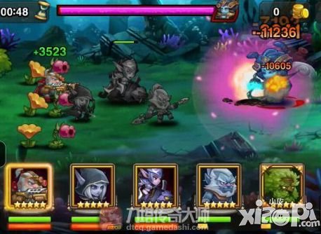 刀塔传奇副本15章最终BOSS美杜莎攻略