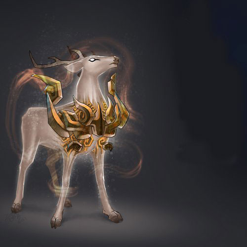 《龙神大陆》游戏坐骑原画截图(3)