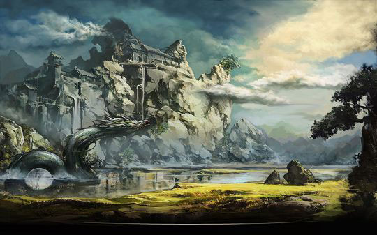 3D网游《东方神域》游戏原画(6)