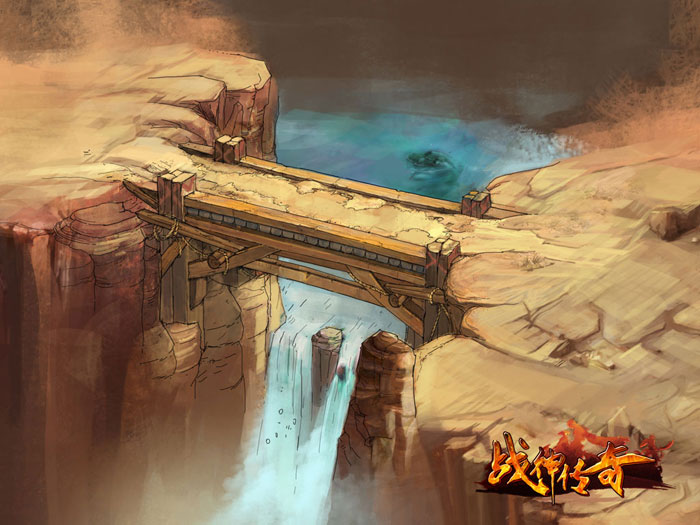 《战神传奇》场景原画截图(7)