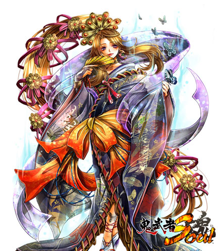 《鬼武者魂》精美人物原画（一）(20)