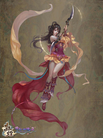 《倩女幽魂2》敦煌主角形象截图(5)