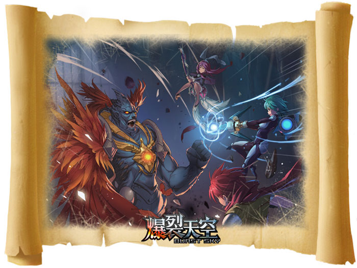 奇幻网游《爆裂天空》原画赏(5)