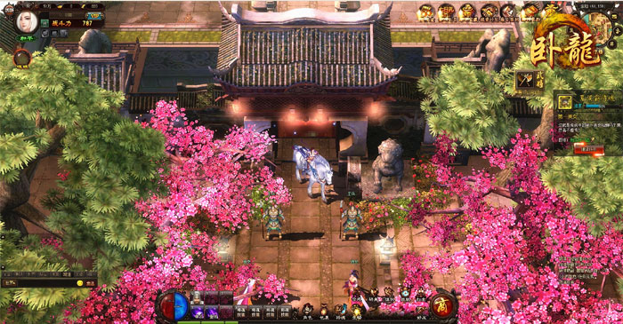 三国网游《卧龙》游戏截图(2)