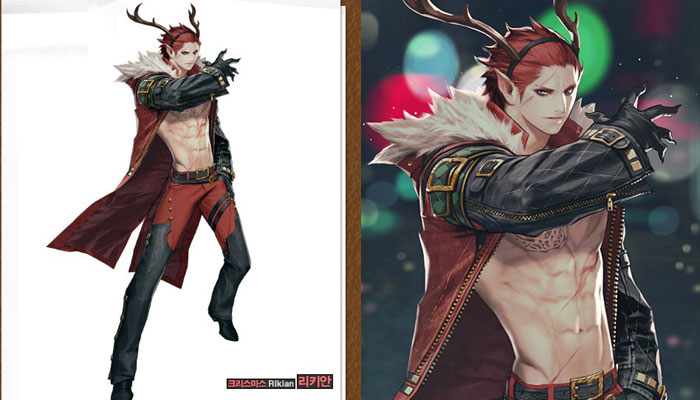 韩服《魔狱军团》圣诞新装图(6)