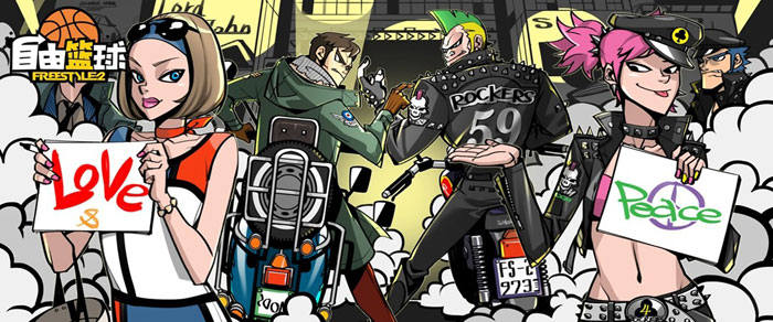 《自由篮球》游戏原画截图(2)