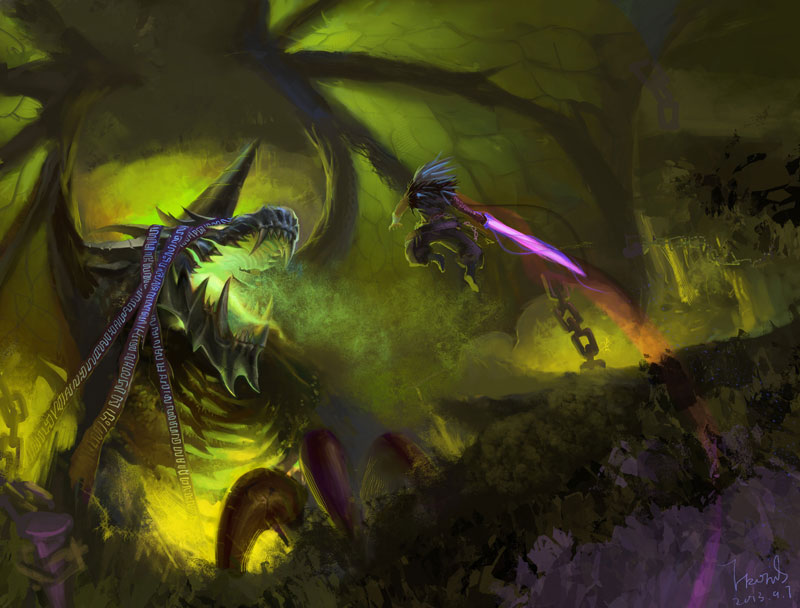 dnf绘图征集活动获奖作品(3)