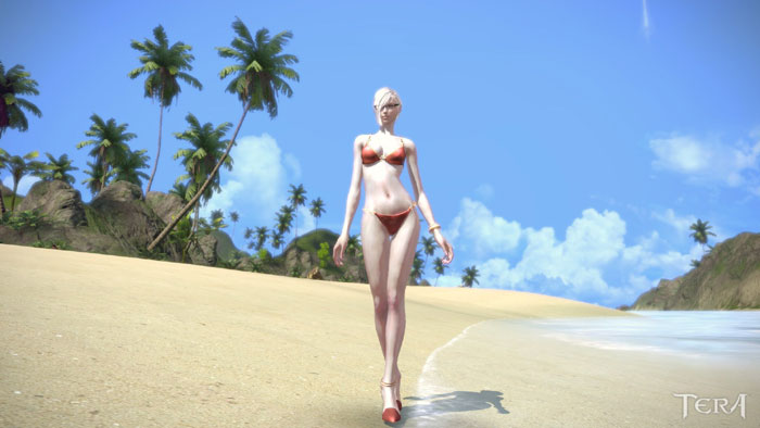 《TERA》性感比基尼美女截图(11)