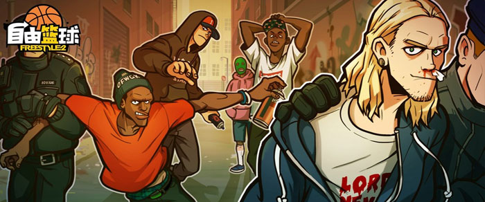 《自由篮球》游戏原画截图(3)