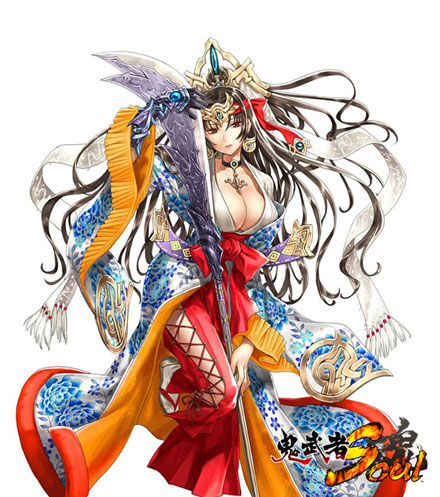 《鬼武者魂》精美人物原画（一）(14)