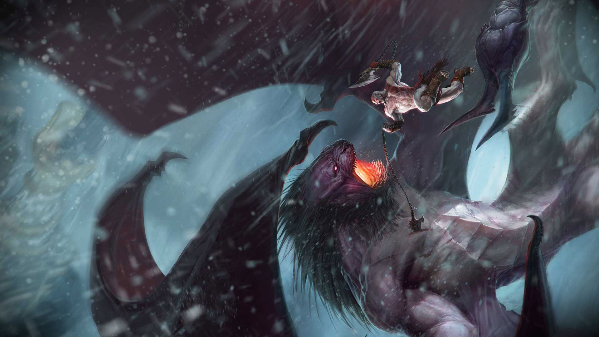 《战神:弑神自封》高清宽屏壁纸(5)