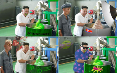 金正恩视察搞笑图片集(3)