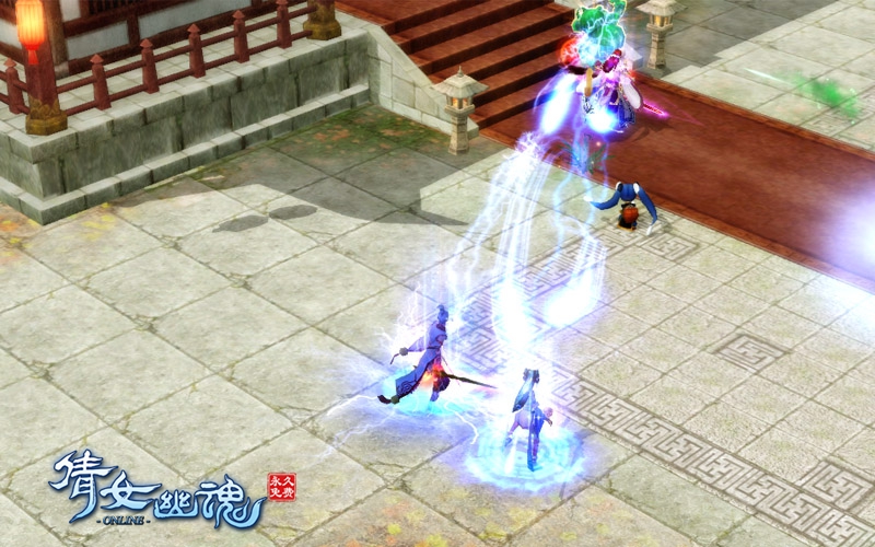 《倩女幽魂》实景战斗截图(3)