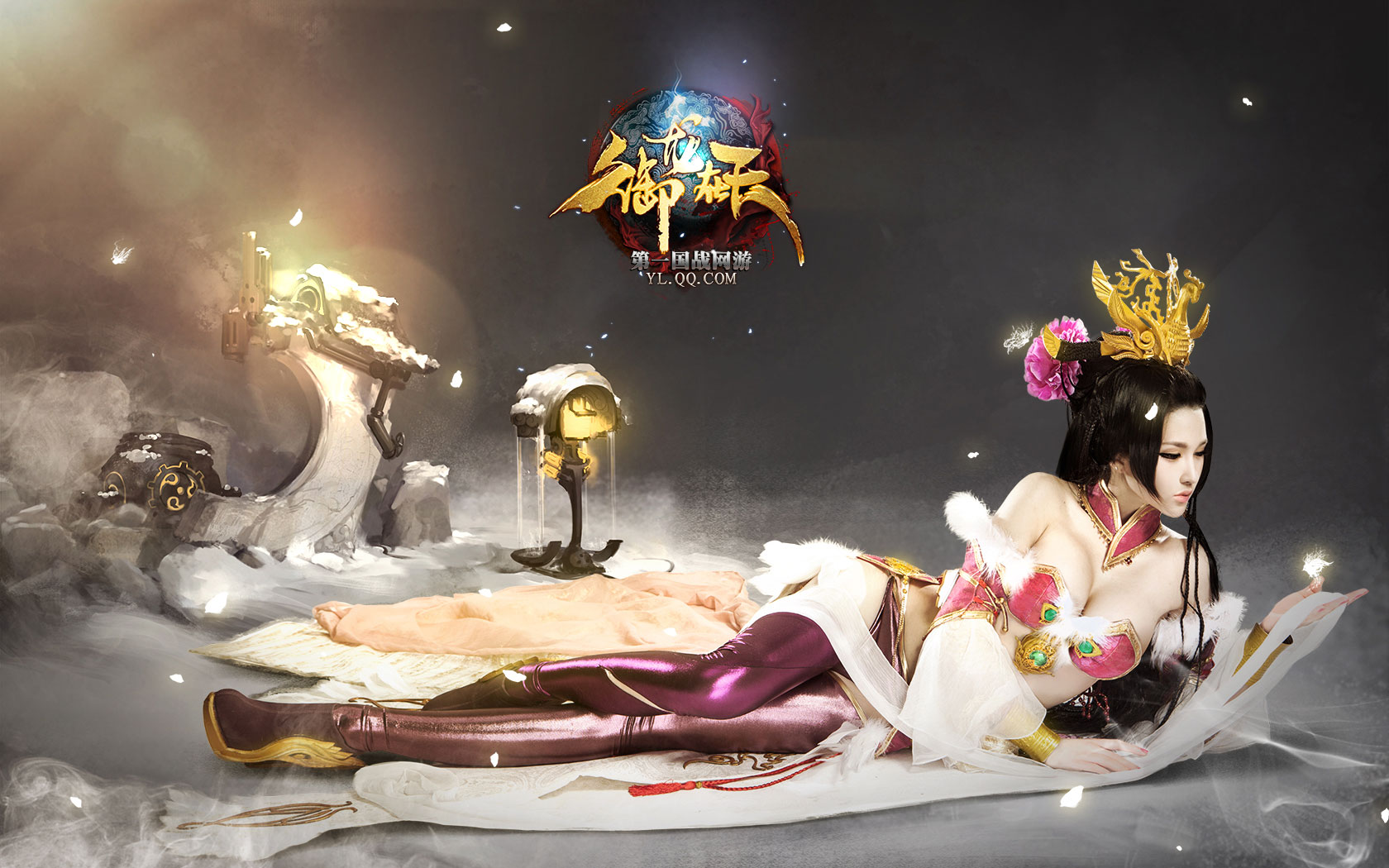 国战网游《御龙在天》美女壁纸(5)