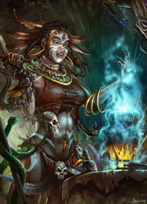 《暗黑3》巫医主题玩家精美作品图集(7)