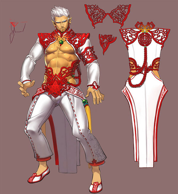 国服《剑灵》新服装原画赏(6)