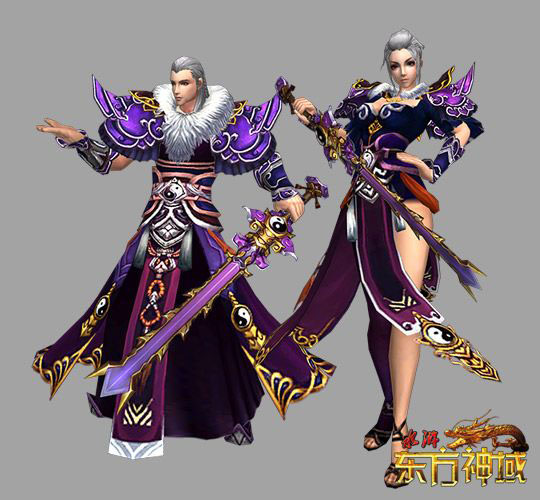 3D网游《东方神域》游戏原画(3)