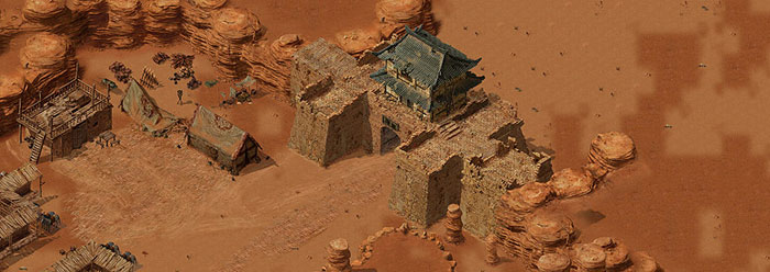 武侠网游《英雄年代3》场景截图(3)