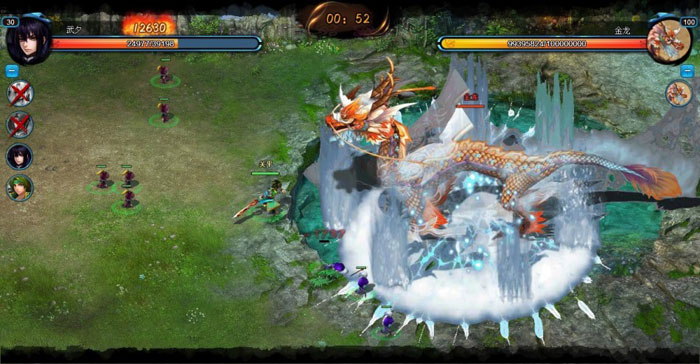 横版页游《龙狼三国》最新截图(4)