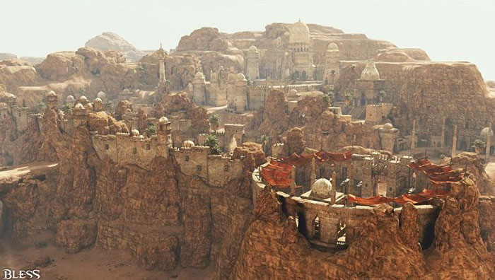 韩游《神佑》场景原画截图(10)