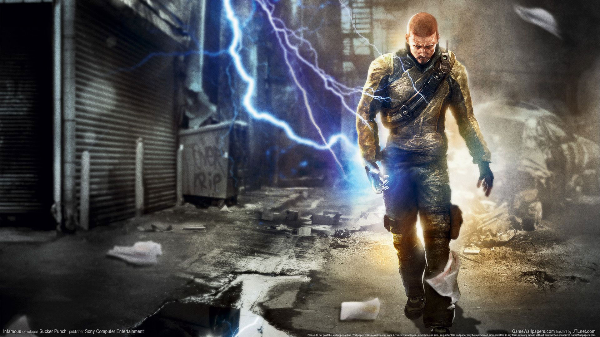 《声名狼藉：私生子》高清壁纸(7)