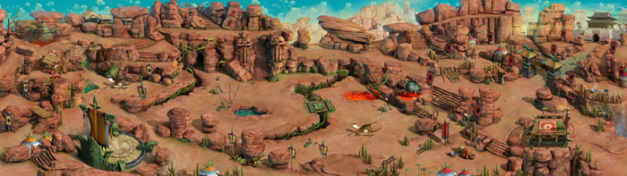 《女神战机》地图原画赏(6)