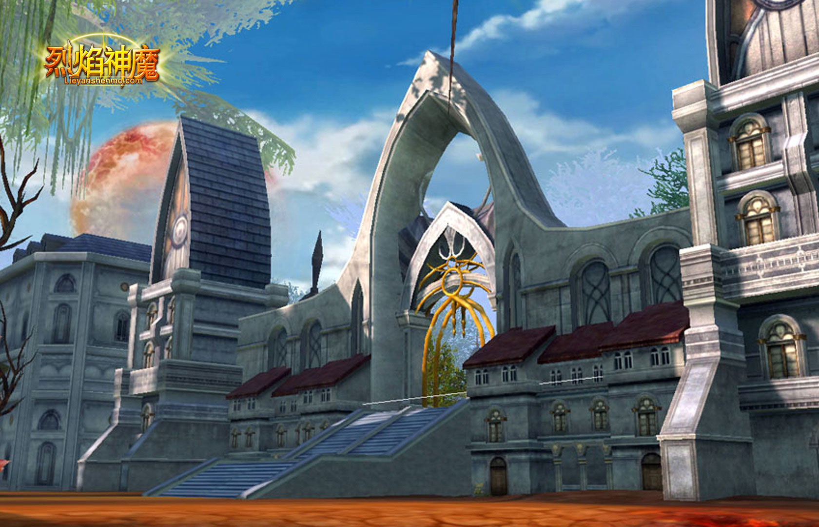 3D端游《烈焰神魔》桌面壁纸(5)