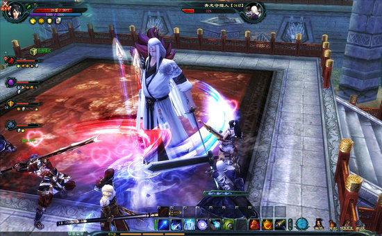 《侠客无双》副本武擂BOSS战斗截图(2)