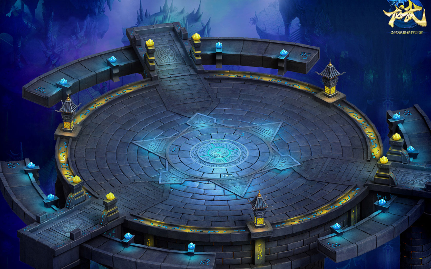 动作网游《龙武》电脑桌面壁纸(6)