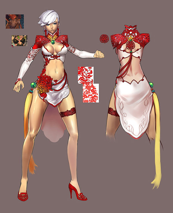 国服《剑灵》新服装原画赏(5)