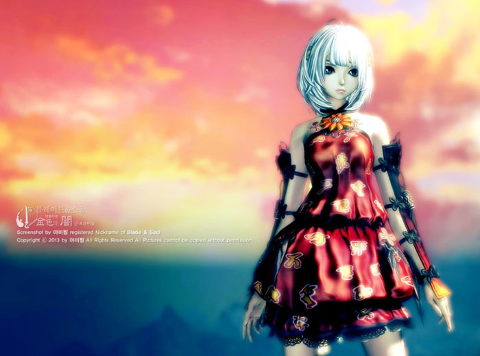 剑灵韩服新年时装截图(3)