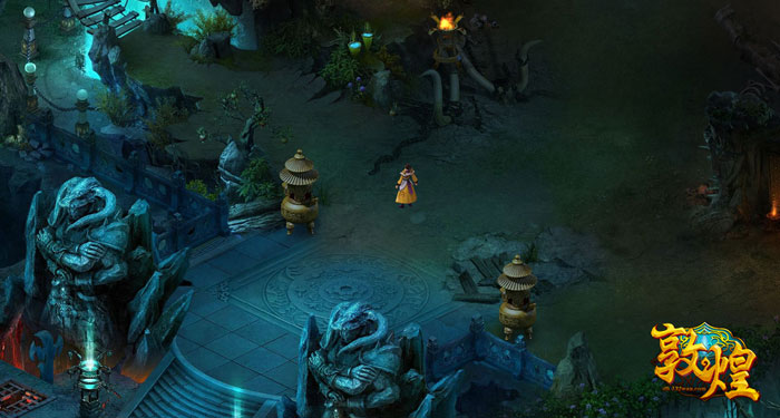 RPG网游《敦煌》游戏场景截图(9)