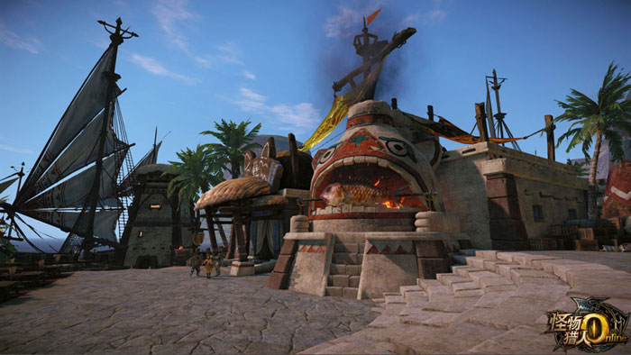 《怪物猎人ol》新城市梅杰波尔坦截图(2)