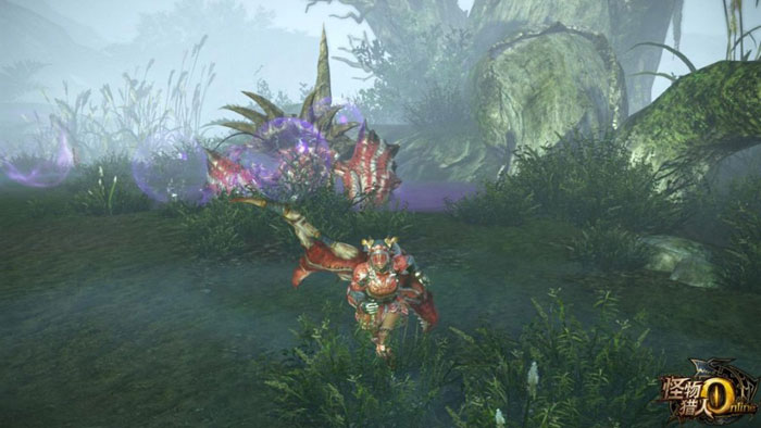 动作网游《怪物猎人ol》战斗画面截图(5)