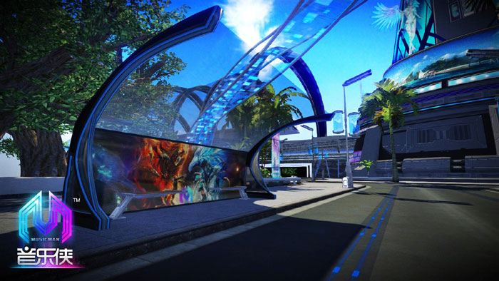 《音乐侠》未来城市截图(15)