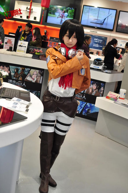 上海《进击的巨人》主题数码店(8)